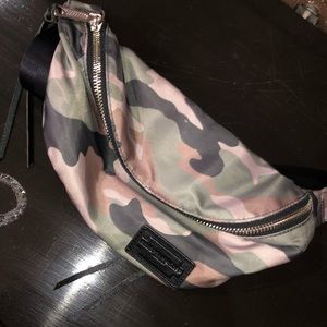 REBECCA MINKOFF CAMO FANNY PACK